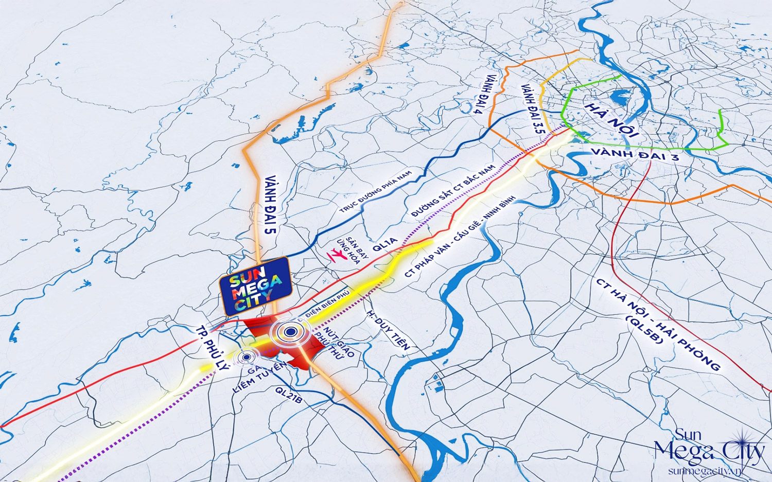 Vị trí Sun Mega City