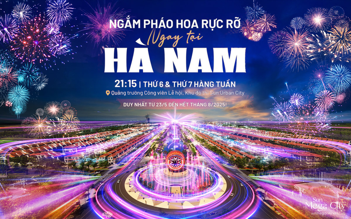Pháo hoa Sun Urban City