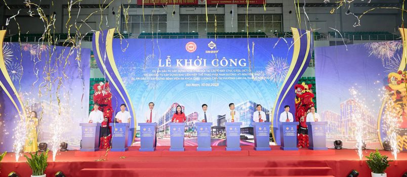 Khoi cong NOXH Sun Urban City